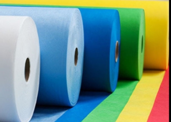 kopen 10 - 320cm pp niet Geweven Kleur van Pantone van de Stoffen de Hoge Breekweerstand voor Zak online manufacture