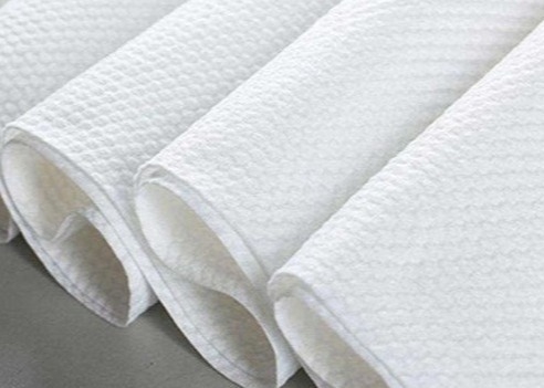 kopen Van de Parelspunlace van de viscosepolyester het de Doekwegwerpproduct veegt de Niet-geweven Stof van Spunlace af online manufacture