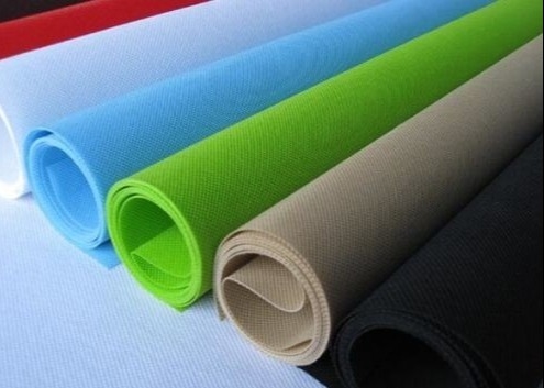 kopen Blauw gekleurde PET niet-geweven stof met op maat gemaakte printpatronen online manufacture