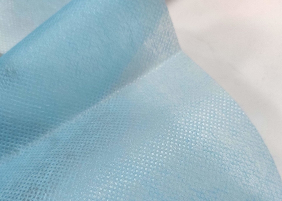 kopen Blauwe Witte Niet-geweven Stof 100 van pp Polypropyleenstof voor Industrie van de het Ziekenhuishygiëne online manufacture
