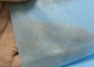 kopen PP+PE gelamineerde niet-geweven stoffen voor eenmalige blauwe isolatiejassen online manufacture