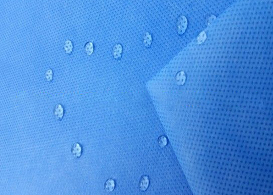 kopen Hydrophobic SMS Niet-geweven Stof van 70gsm Spunbond voor Luiers online manufacture