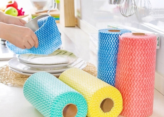 kopen Jacquard/de Stoffen Afvegend Document van Netwerkspunlace Niet-geweven Broodje voor Industrieel online manufacture