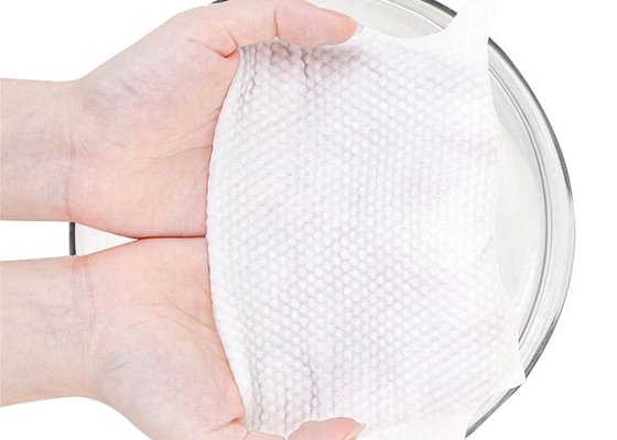 kopen Paste de Niet-geweven de Stoffenbreedte van 100% Tencel Spunlace Witte Kleur voor het Afvegen van Doek aan online manufacture