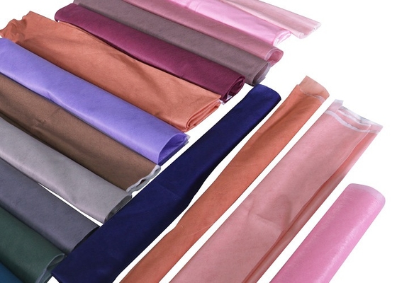 kopen Niet-geweven die de Stoffenpatroon van Spunlace van de jacquardstijl met ISO9001-Goedkeuring wordt aangepast online manufacture