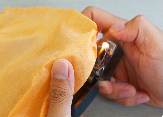 kopen Brand - vegen de de Niet-geweven Stoffen van vertragersspunlace/Stof van de Polyesterviscose voor Nat af online manufacture