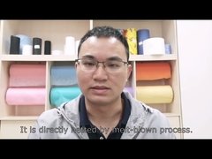 Wat zijn de kenmerken van smeltgeblazen doek