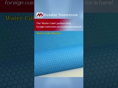 PP waterblokkenpatroon zeshoekig niet-geweven weefsel