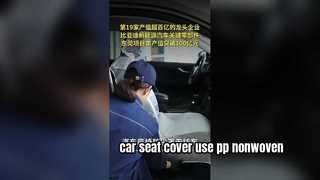 Wegwerp herbruikbare autostoelhoes PP-vliesstof