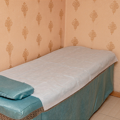 PP niet-geweven weefsel voor het maken van eenmalig beddoek of kussenschuur voor ziekenhuizen, salon en spa's