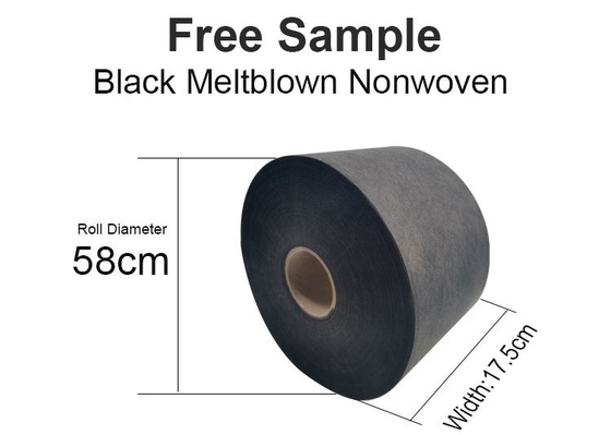 100% van het Maskermeltblown van pp BFE99 Chirurgisch Geweven de Stoffen25gsm 175MM Breedte Geverft Patroon niet